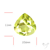AAA Lemon Quartz Checker Faceted Clear