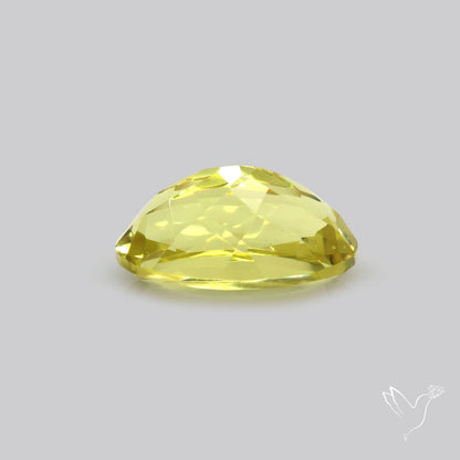 Faceted Clear Lemon Quartz AAA Fine