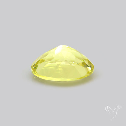 Faceted Clear Lemon Quartz AAA Fine