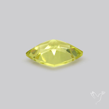 Faceted Clear Lemon Quartz AAA Fine