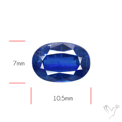 Faceted Blue Kyanite