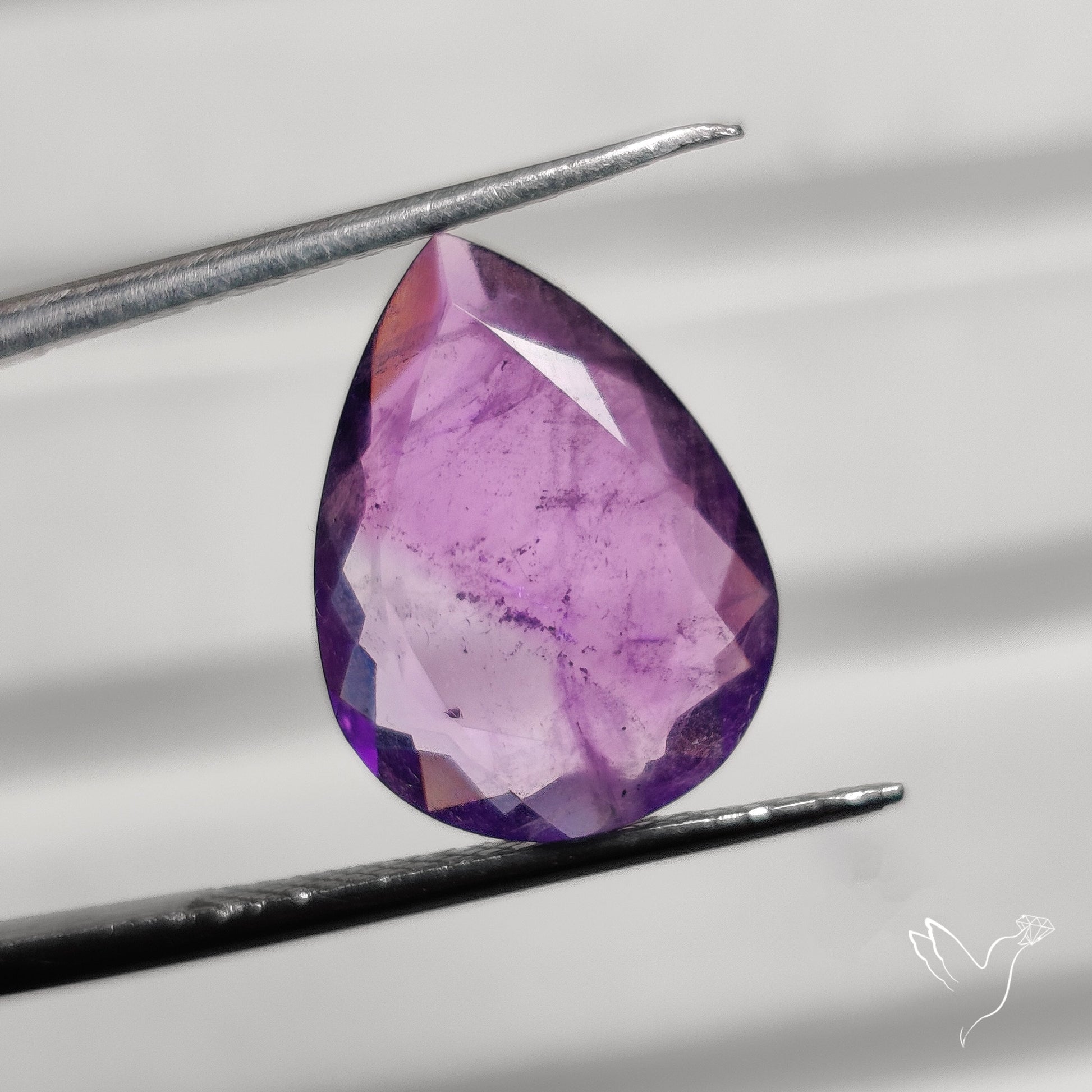 Portrait Cut Amethyst Step Cut