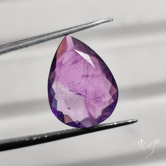 Portrait Cut Amethyst Step Cut