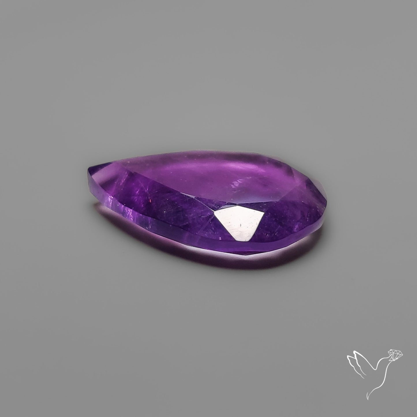 Portrait Cut Amethyst Step Cut