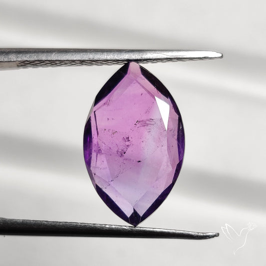 Portrait Cut Amethyst Step Cut