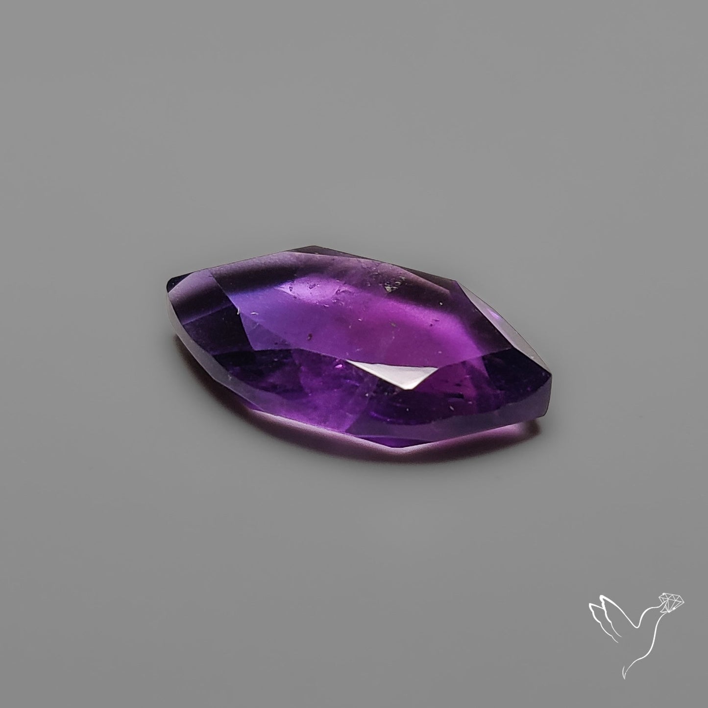 Portrait Cut Amethyst Step Cut