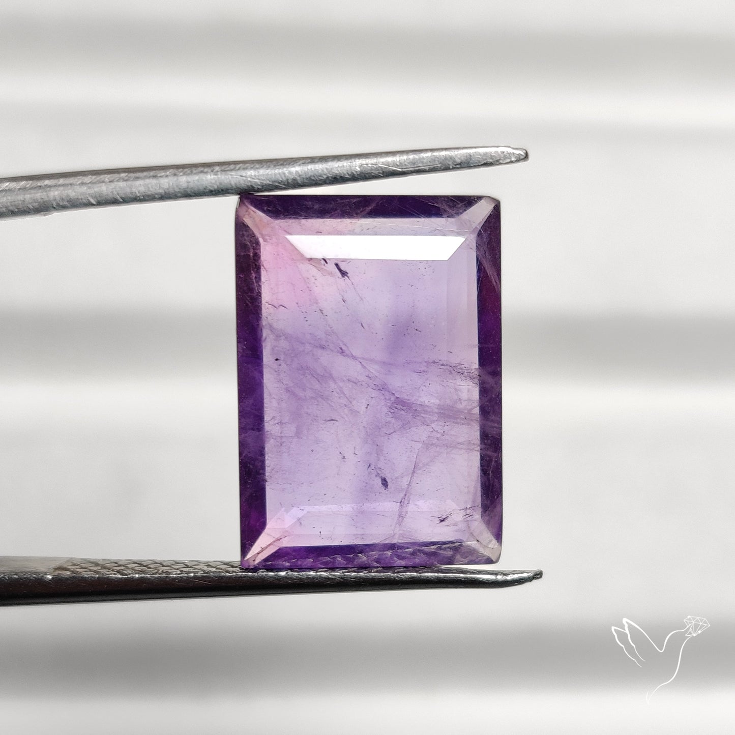 Portrait Cut Amethyst Step Cut