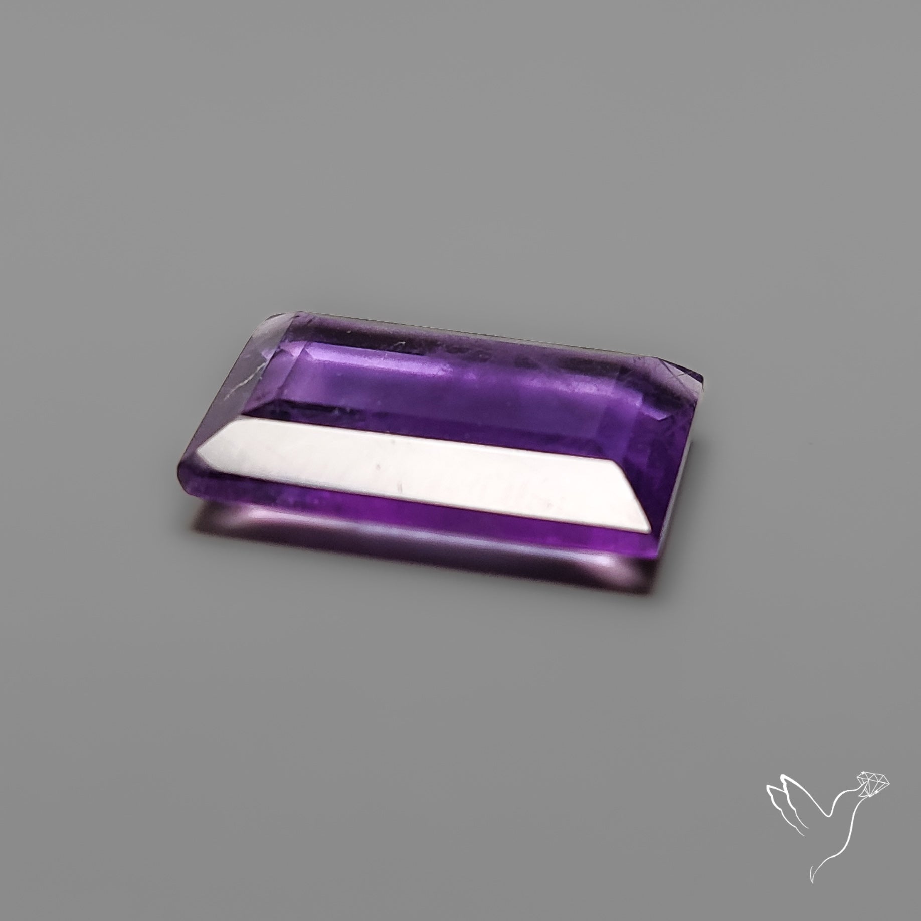 Portrait Cut Amethyst Step Cut