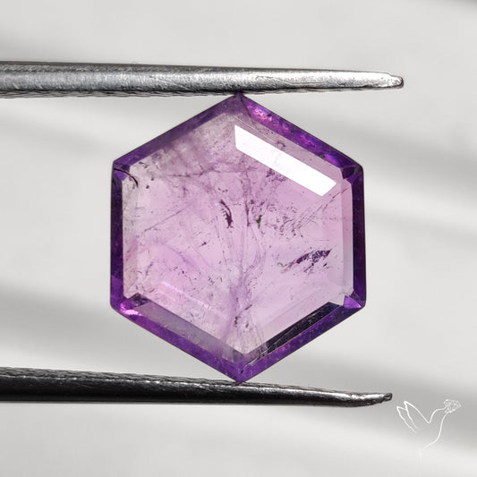 Portrait Cut Amethyst Step Cut