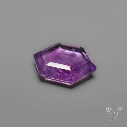 Portrait Cut Amethyst Step Cut