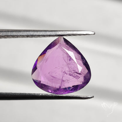 Portrait Cut Amethyst Step Cut