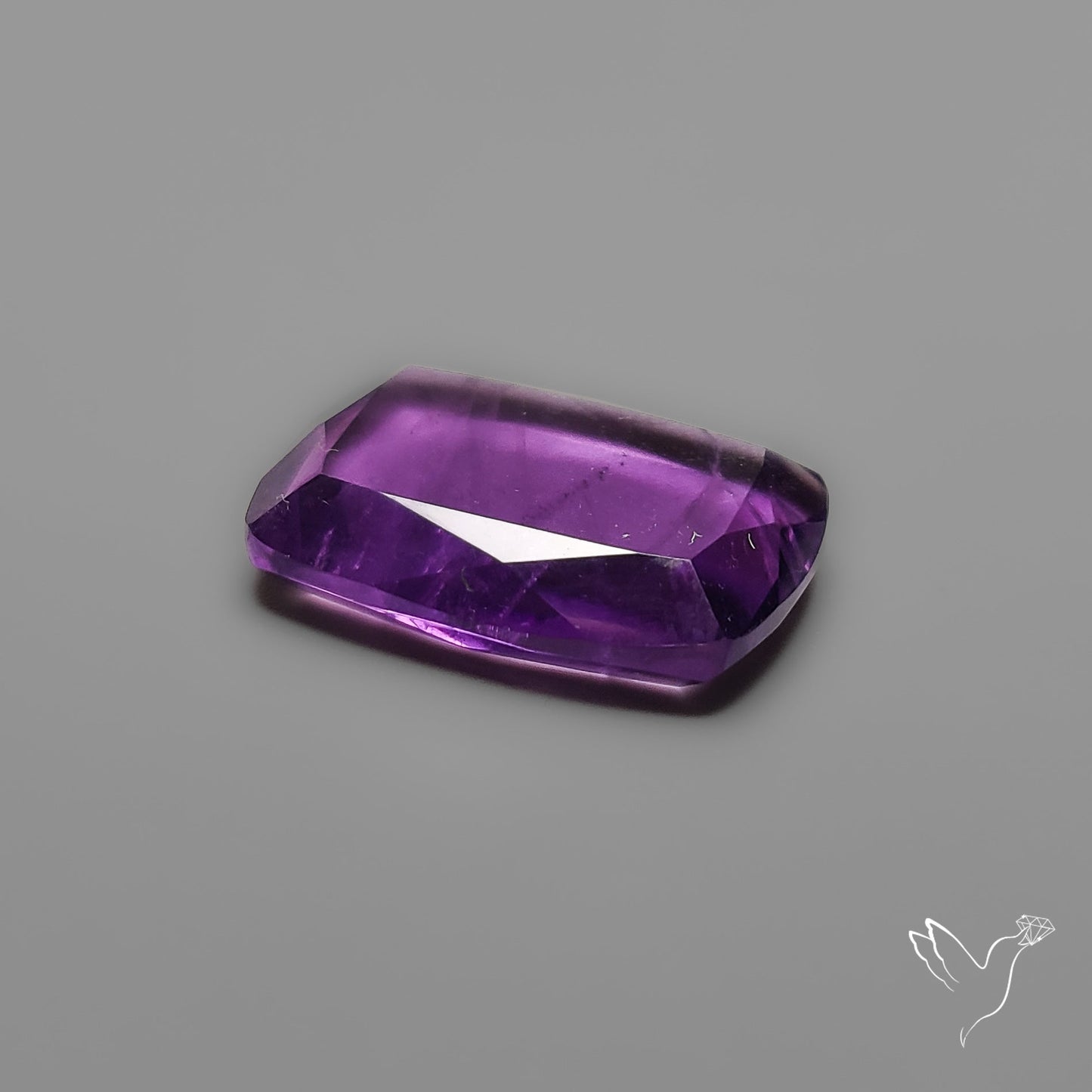 Portrait Cut Amethyst Step Cut