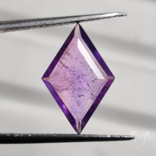 Portrait Cut Amethyst Step Cut