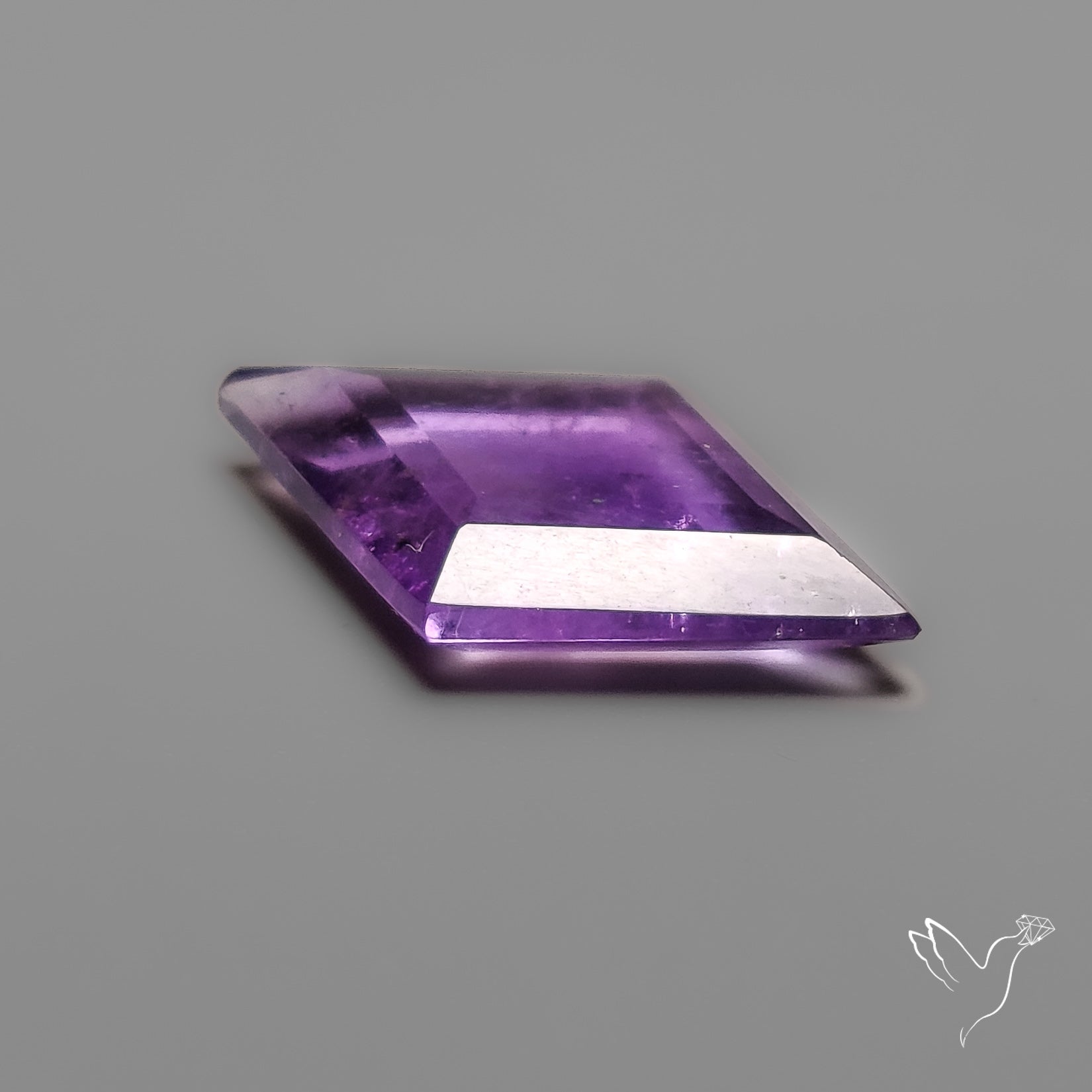 Portrait Cut Amethyst Step Cut