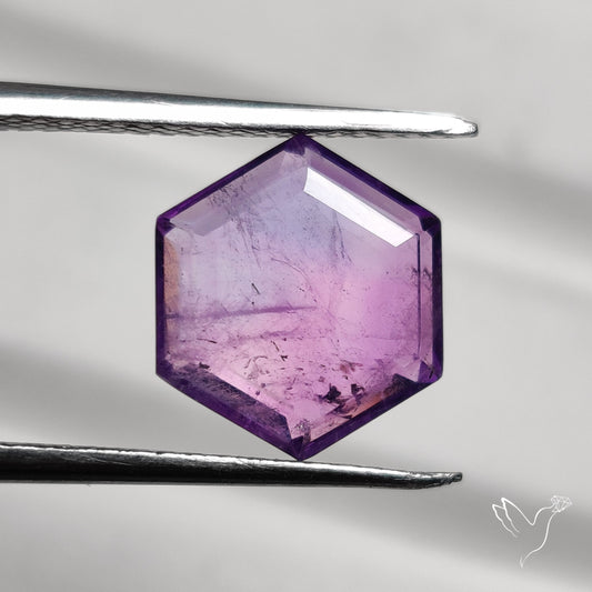 Portrait Cut Amethyst Step Cut