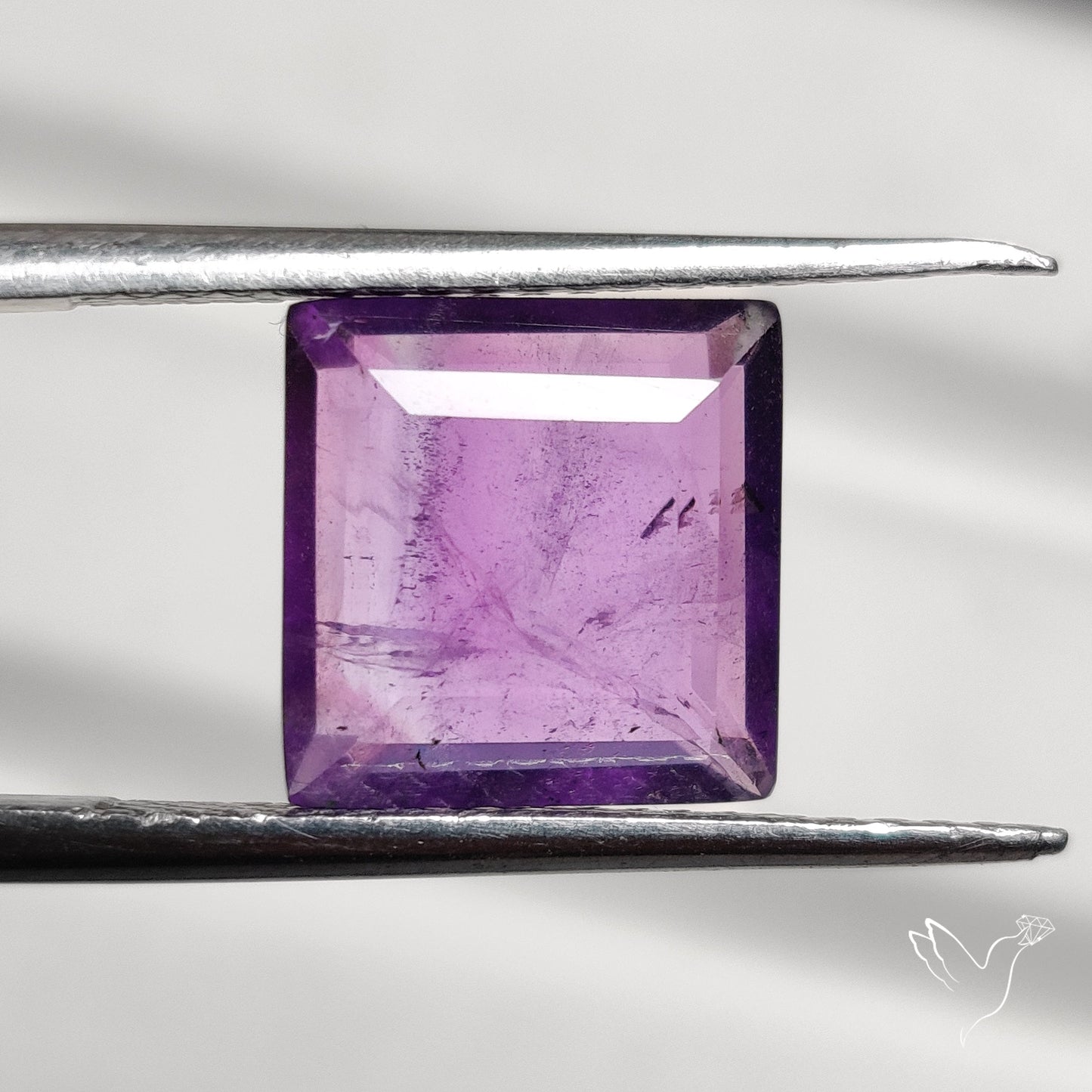 Portrait Cut Amethyst Step Cut