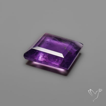 Portrait Cut Amethyst Step Cut