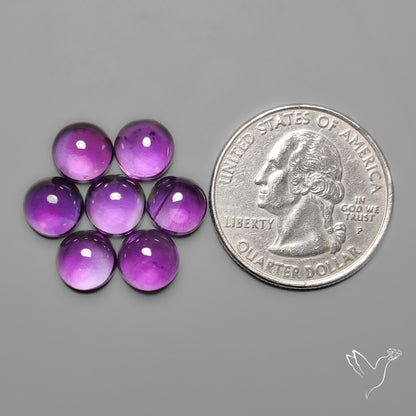 Amethyst Cabochons Lot