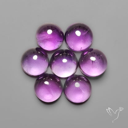 Amethyst Cabochons Lot