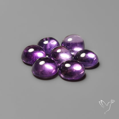 Amethyst Cabochons Lot