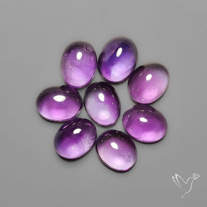 Amethyst Cabochons Lot