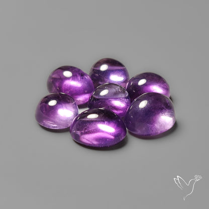 Amethyst Cabochons Lot