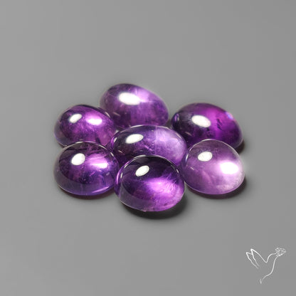 Amethyst Cabochons Lot