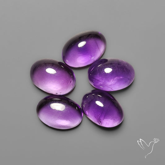 Amethyst Cabochons Lot