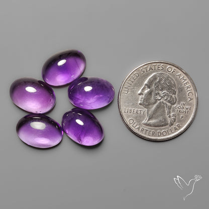 Amethyst Cabochons Lot