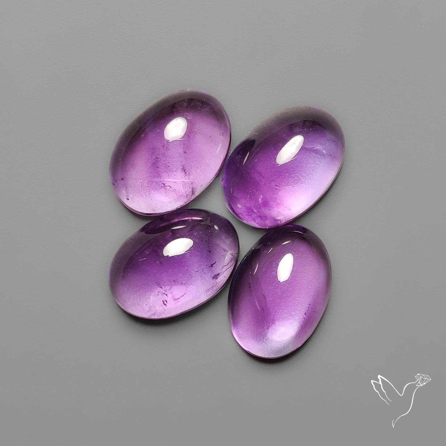 Amethyst Cabochons Lot