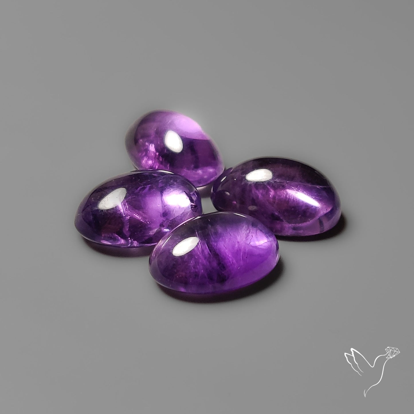 Amethyst Cabochons Lot
