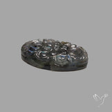 Labradorite Mughal Carving
