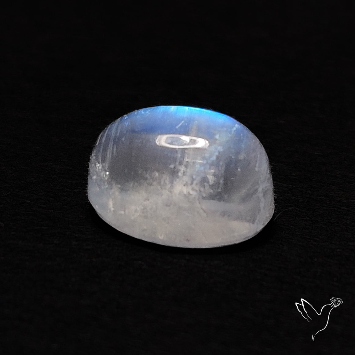 Rainbow Moonstone Cabochon