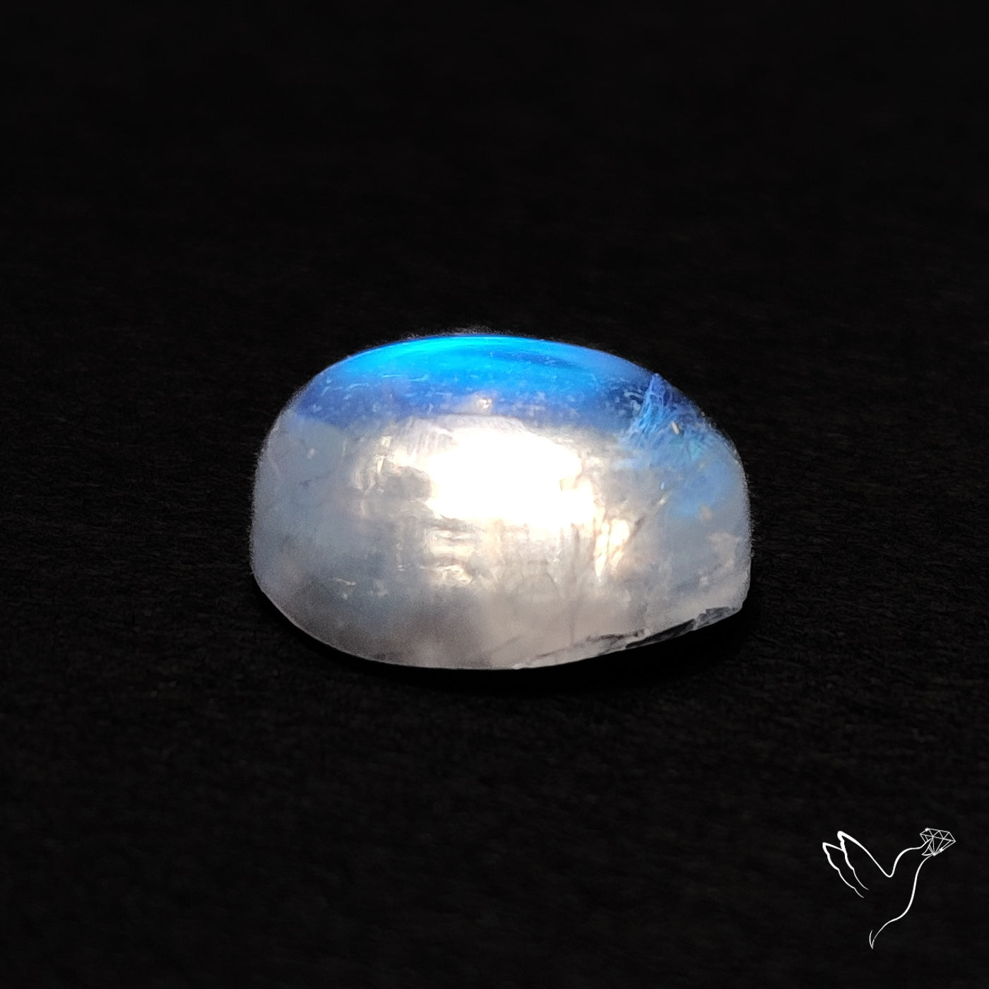 Rainbow Moonstone Cabochon