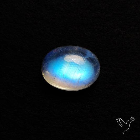 Rainbow Moonstone Cabochon