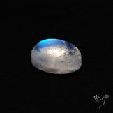 Rainbow Moonstone Cabochon