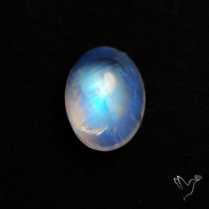 Rainbow Moonstone Cabochon