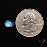 Rainbow Moonstone Cabochon