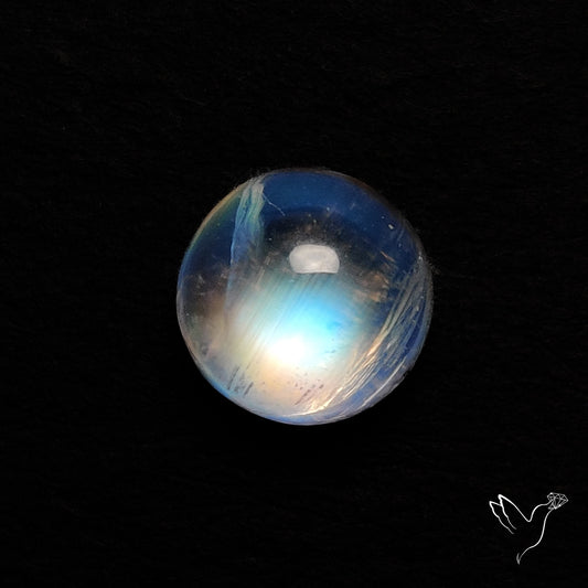 Rainbow Moonstone Cabochon