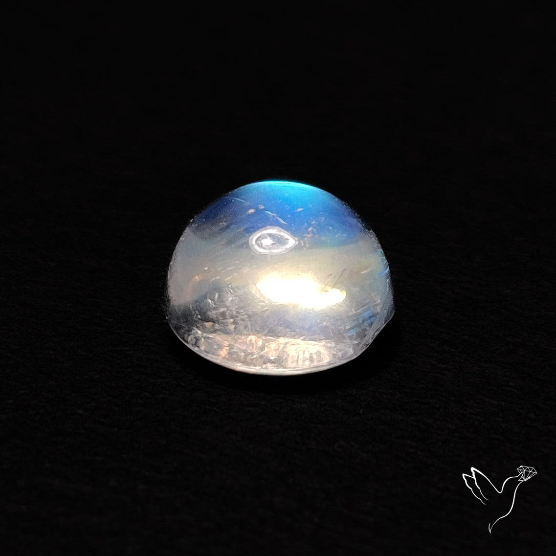 Rainbow Moonstone Cabochon