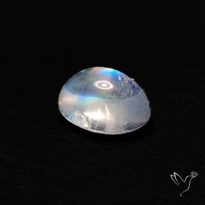 Rainbow Moonstone Cabochon