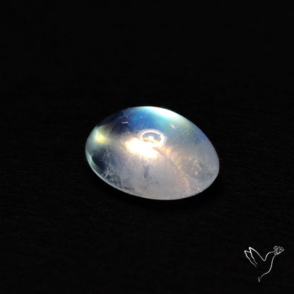 Rainbow Moonstone Cabochon