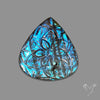 Labradorite Mughal Carving Handcarved