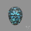 Labradorite Mughal Carving Handcarved