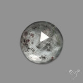 Rose Cut Moss Aquamarine