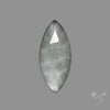 Rose Cut Moss Aquamarine