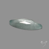 Rose Cut Moss Aquamarine