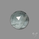 Rose Cut Moss Aquamarine
