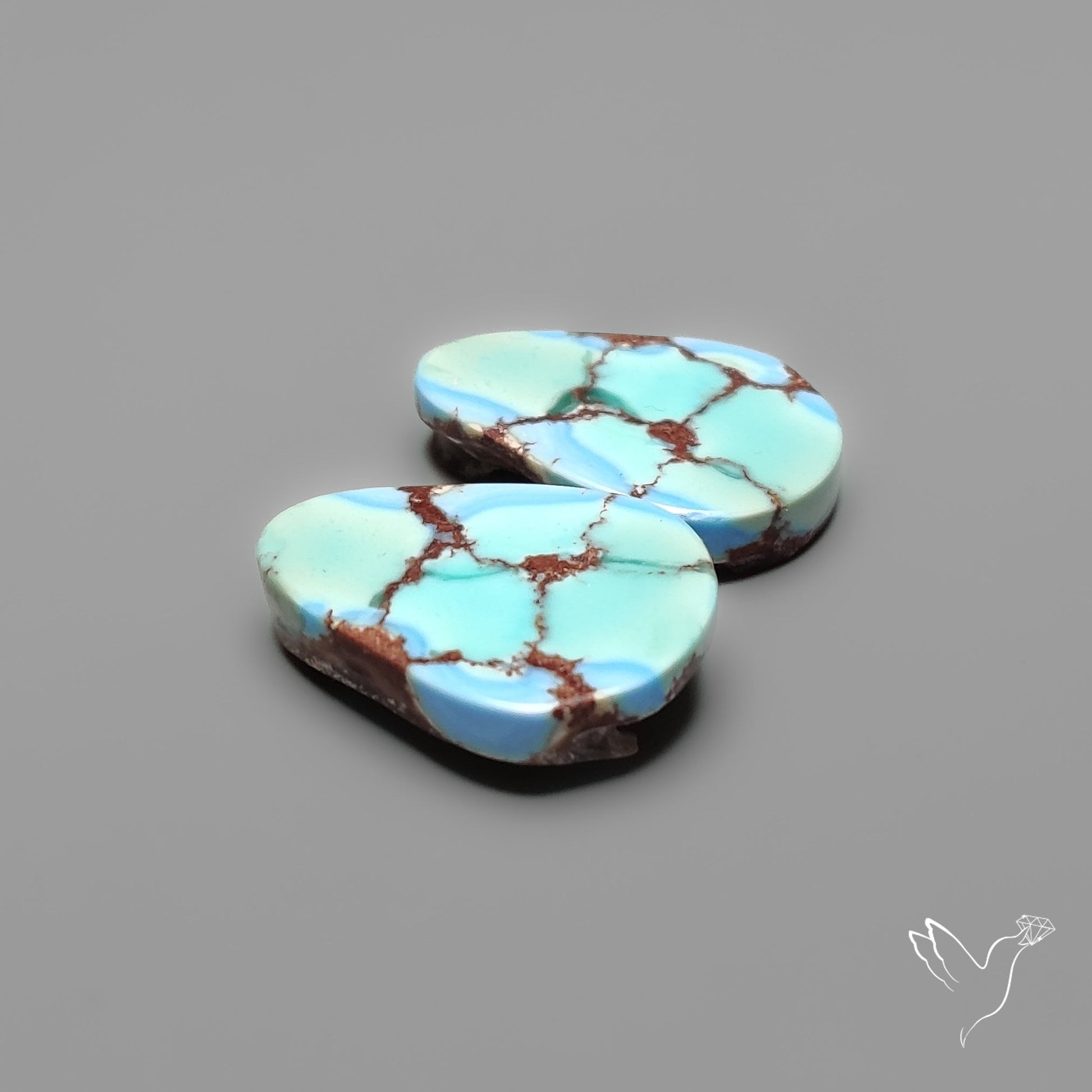 Golden Hill Turquoise Pair