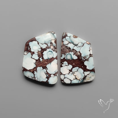 Golden Hill Turquoise Pair